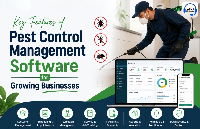 Key Features of Pest Control Management Software for Growing Businesses